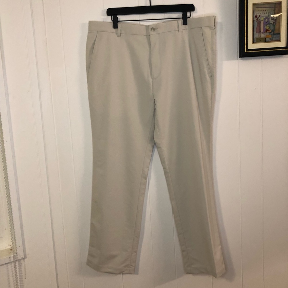Oxford Golf Stretch NWT Men's Chinos in Stone 40x30
